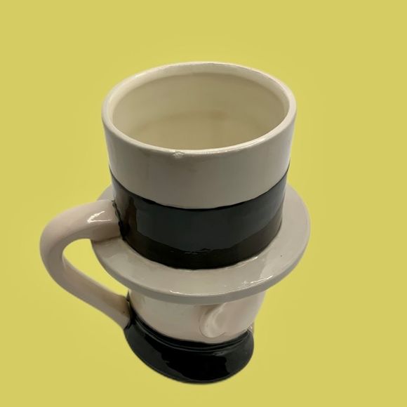Vintage Dining Vintage 977 Face Mug Ceramic Top Hat 7s Porcelain